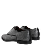 Dolce & Gabbana  - Silver Polyurethane Derby Formal