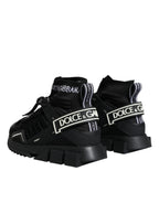 Dolce & Gabbana - Black Sorrento Socks Logo Sneakers