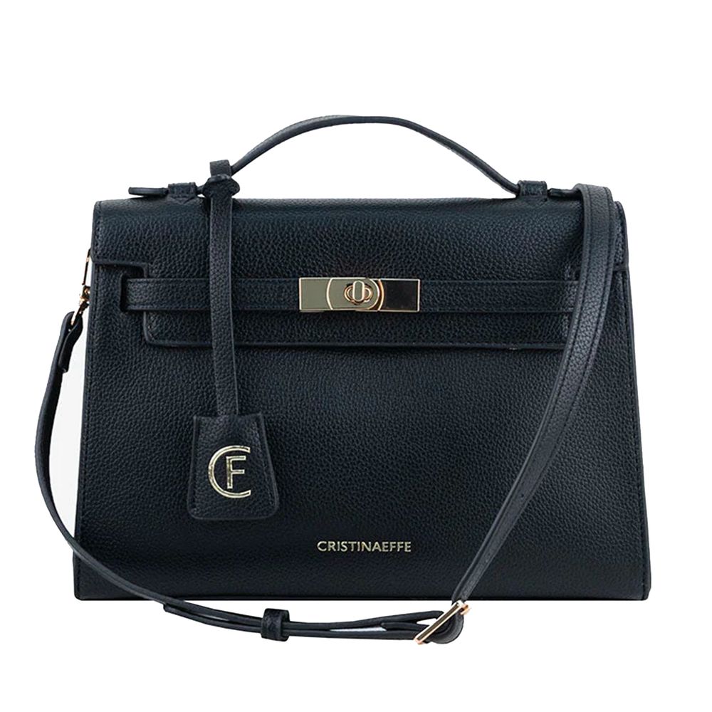 CRISTINAEFFE - Black Artificial Leather Women Crossbody Bag