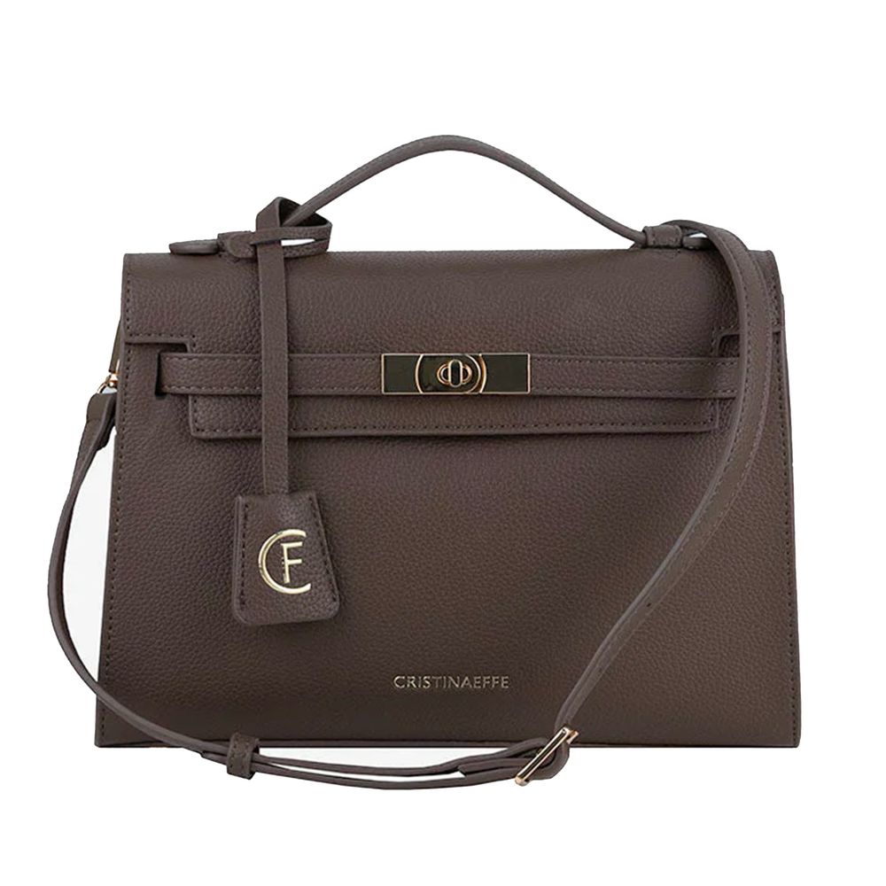 CRISTINAEFFE - Gray Artificial Leather Women Crossbody Bag