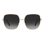 Jimmy Choo – Bicolor Gold & Black Metal Sunglasses