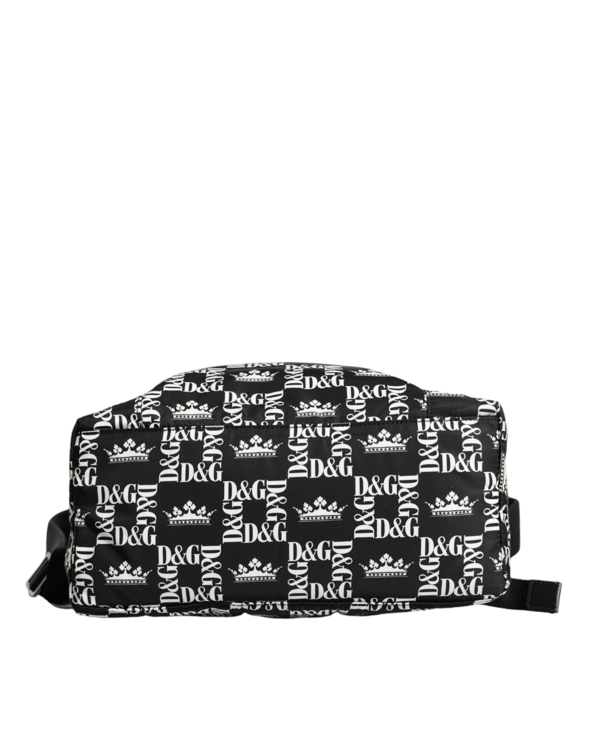 Dolce & Gabbana – Black & White DG Crown Backpack
