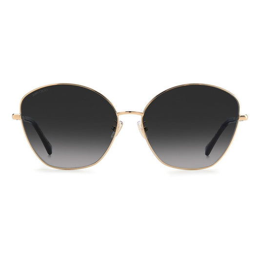 Jimmy Choo – Golden Metal Gradient Sunglasses