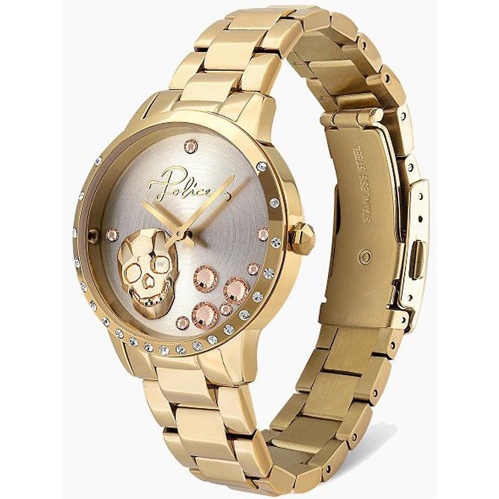 Police - Gold Stainless Steel Watch