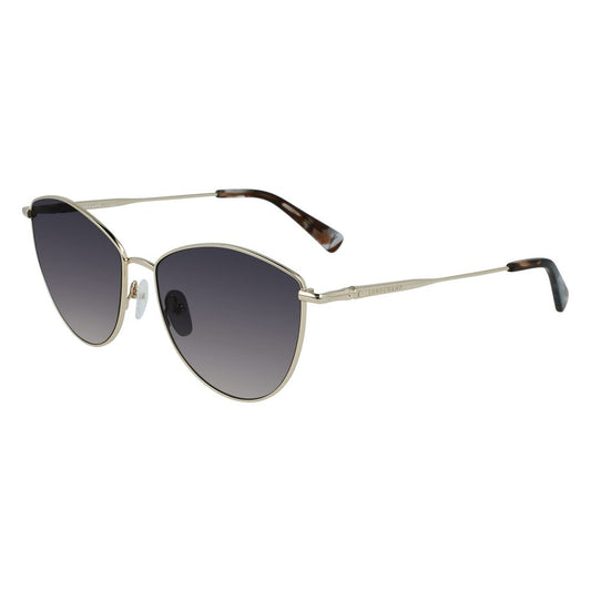 Longchamp – Golden Metal Sunglasses