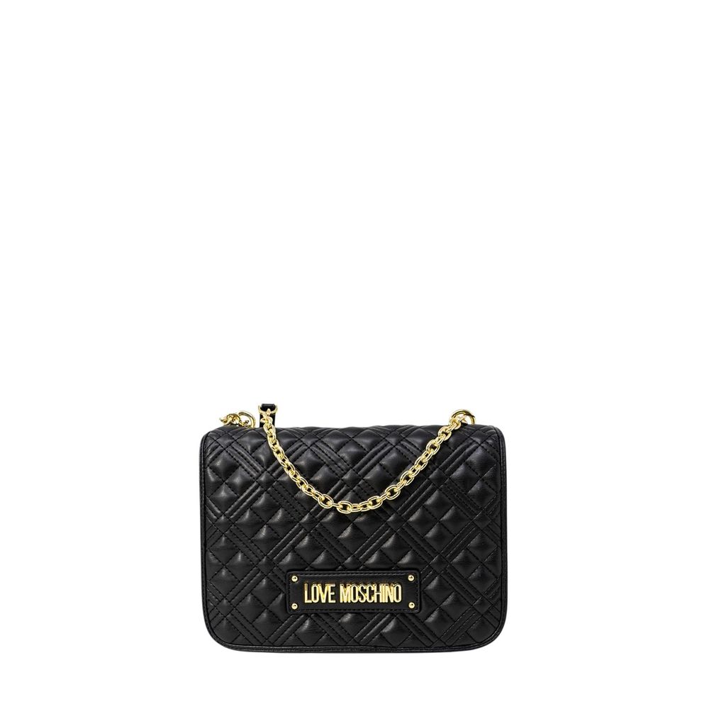 Love Moschino- Black Polyethylene Handbag