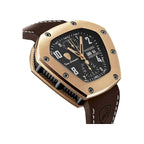 Lamborghini - Black Leather Watch