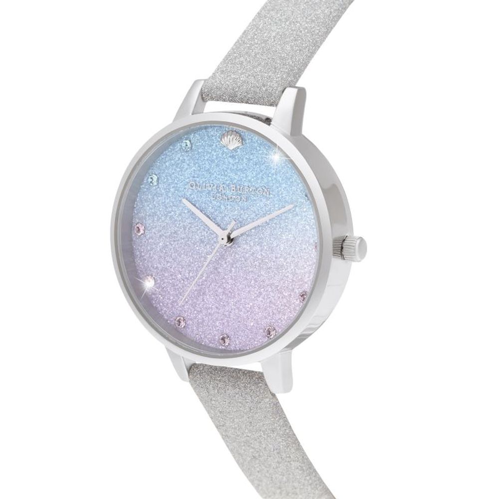 Olivia Burton - Gray Artificial Leather Watch