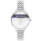 Olivia Burton - Silver Stainless Steel Watch