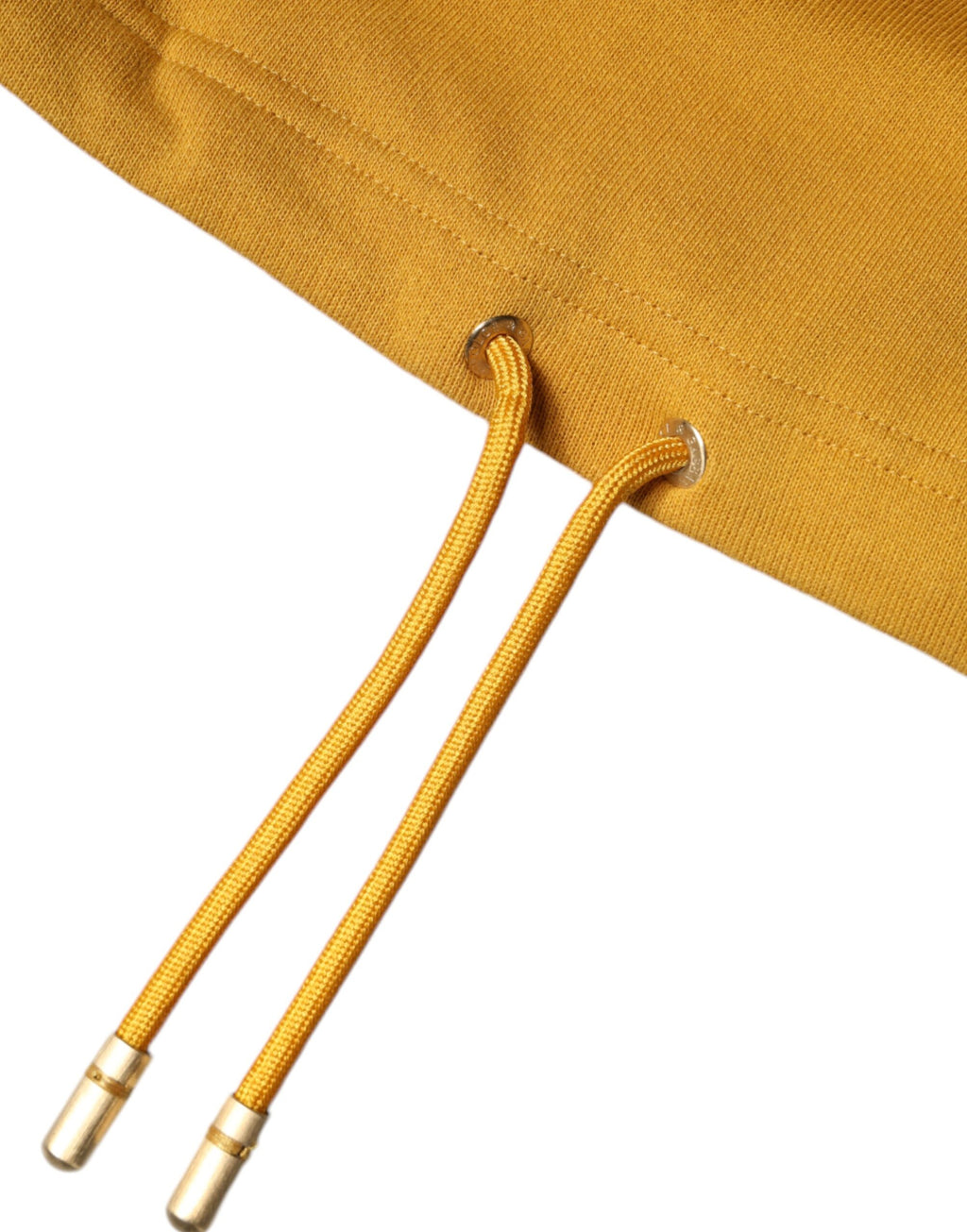 Dolce & Gabbana - Mustard DG Hooded Men Sweatshirt Sweater