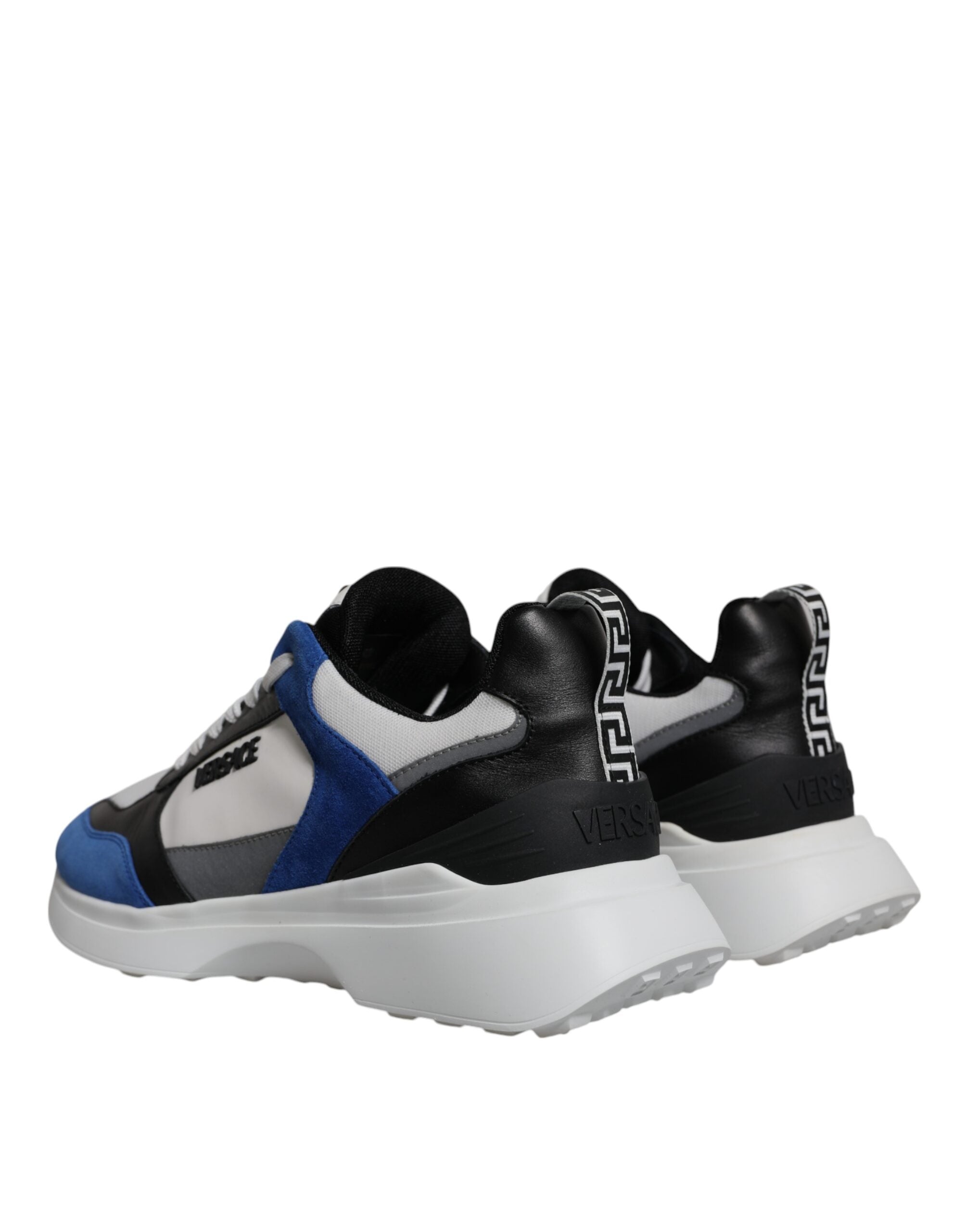 Versace - Multicolor Canvas Quad Fabric Medusa Low Top Sneakers