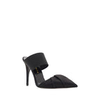Bruno Frisoni – Draped Black Leather Pumps