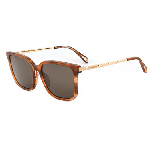 Zadig & Voltaire – Brown Acetate Sunglasses
