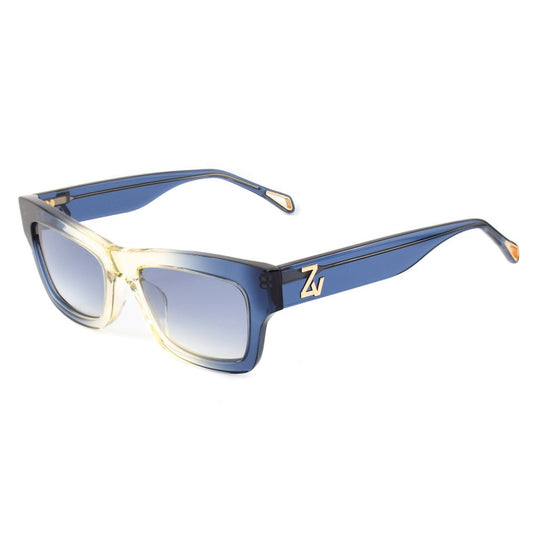 Zadig & Voltaire – Blue Gradient Acetate Sunglasses