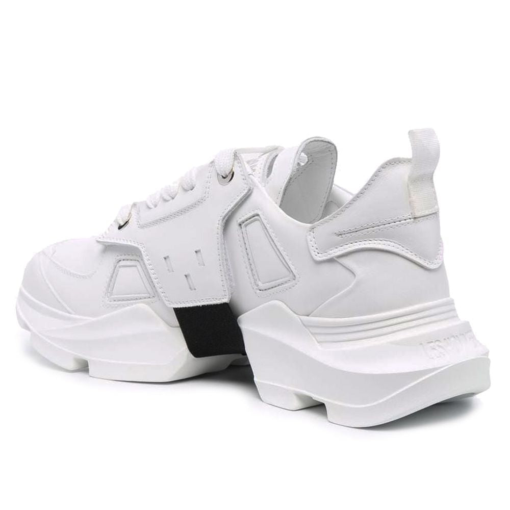 Les Hommes - White Calfskin Men Sneaker
