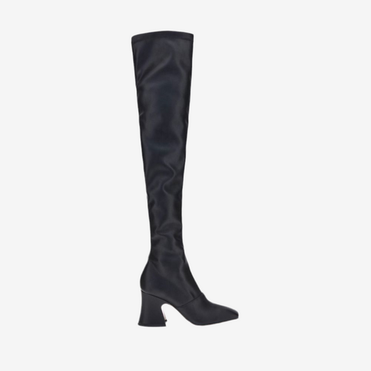 Chloé – Black High Leather Boots
