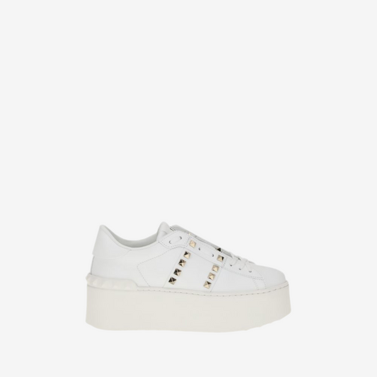 Valentino Garavani – Rockstud Untitled Flatform Sneakers