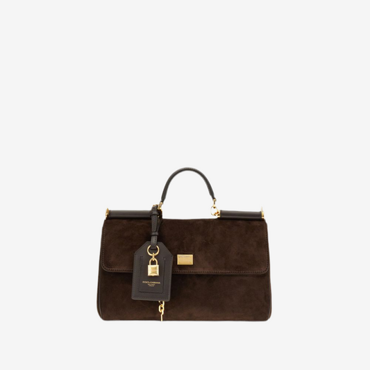 Dolce & Gabbana – My Sicily Suede Handbag