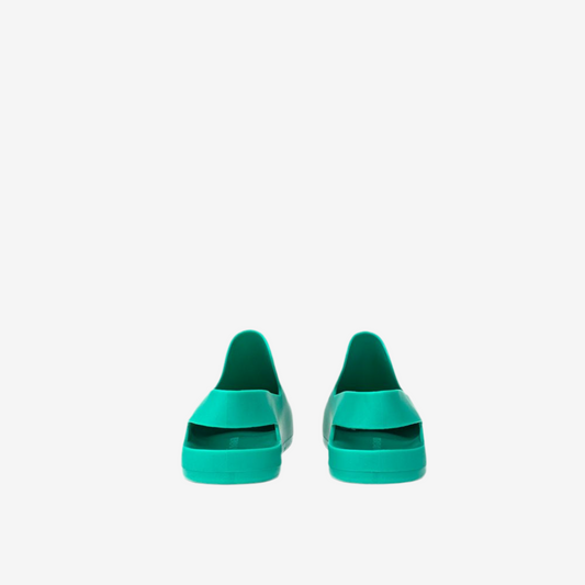 Bottega Veneta – Green Rubber Puddle Sandals