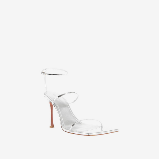 Amina Muaddi – Maya Leather Sandals