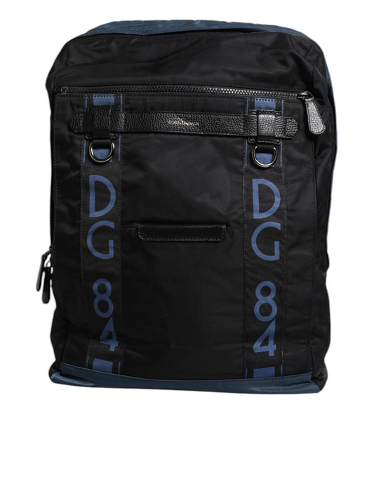 Dolce & Gabbana – Black DG Logo Nylon Backpack