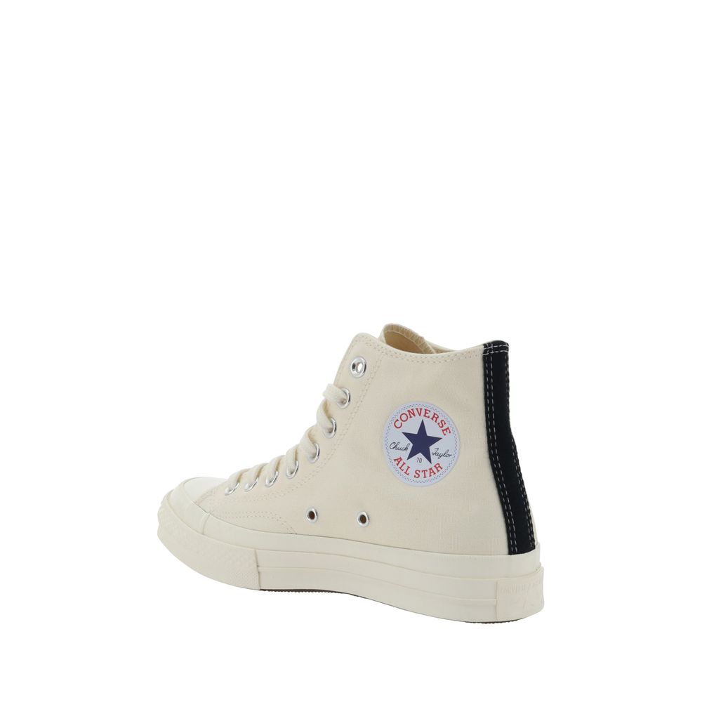 Comme des Garçons Play x Converse – Cotton Ankle Sneakers