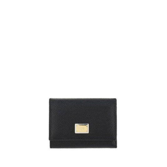 Dolce&Gabbana – Black Leather Wallet
