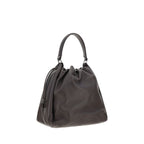 Brunello Cucinelli – Leather Shoulder Bag Dark Brown