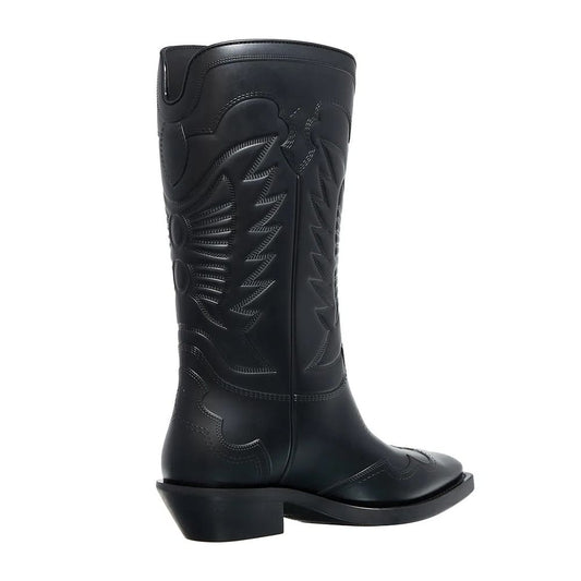 Christian Dior – Black Leather Low Boots