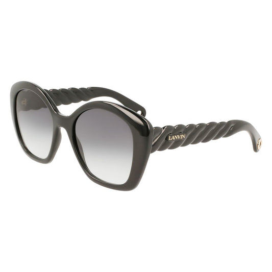 Lanvin – Black Bio Injected Sunglasses