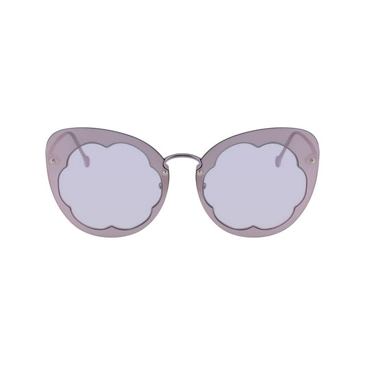 Salvatore Ferragamo – Purple Metal Sunglasses