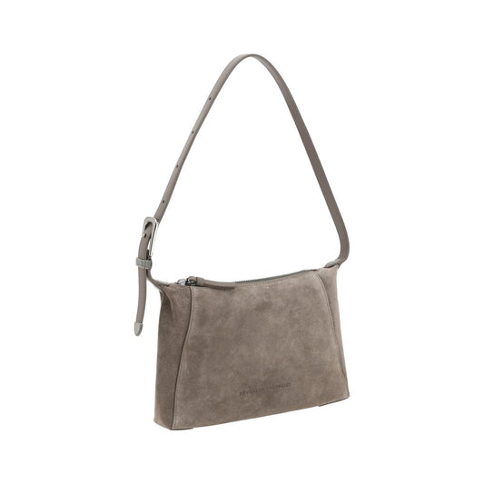 Brunello Cucinelli – BC Duo Suede Shoulder Bag