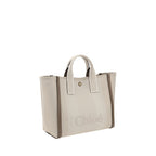 Chloé – Carry Cotton & Leather Handbag
