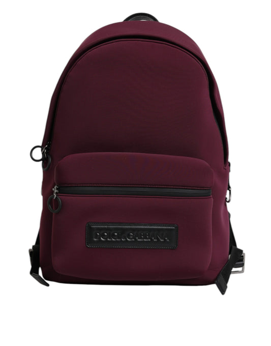 Dolce & Gabbana – Burgundy Montreale Tecnico Backpack