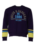 Dolce & Gabbana - Blue 1984 Milano CrewNeck Sweater