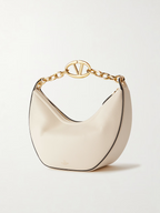 Valentino Garavani  – Ivory Small VLogo Hobo Bag