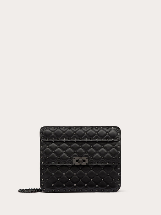 Valentino Garavani – Black Rockstud Spike Medium Bag