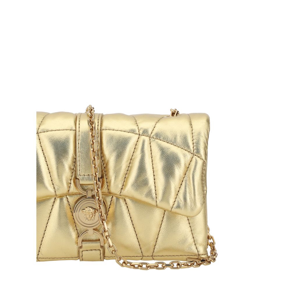 Versace – Kleio Mini Quilted Lambskin Shoulder Bag