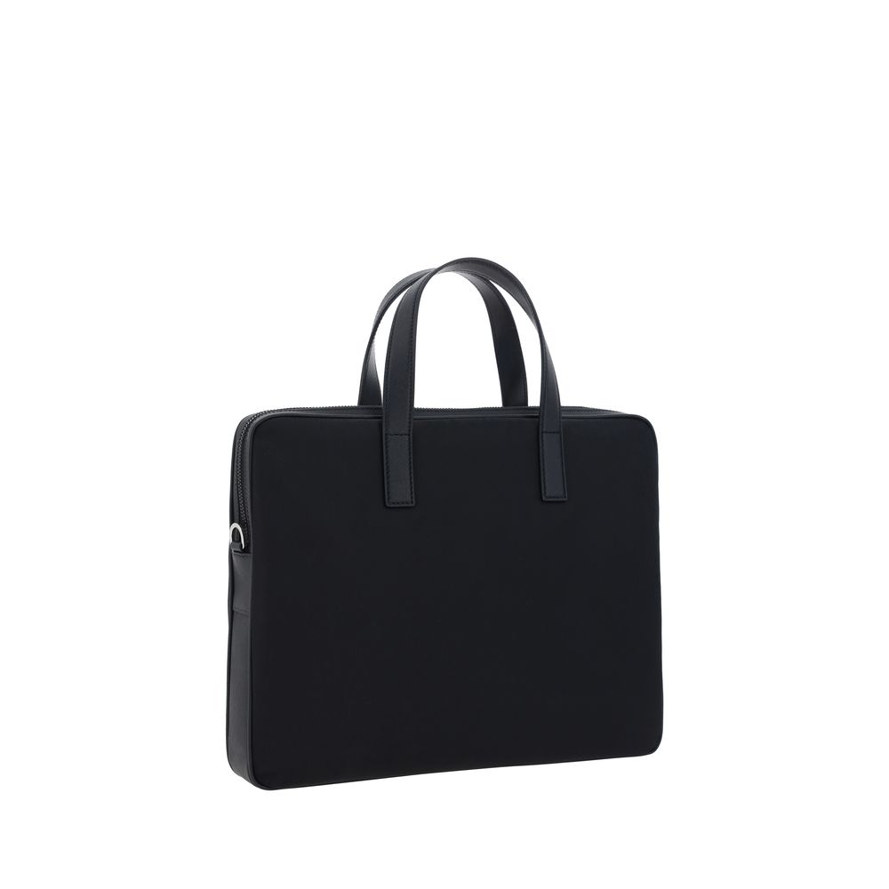 Prada – Black Re-Nylon Work Shoulder Bag