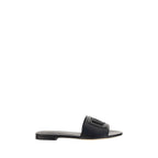 Dolce & Gabbana – Black Millenials Leather Sandals