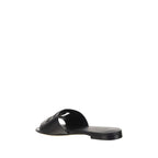 Dolce & Gabbana – Black Millenials Leather Sandals