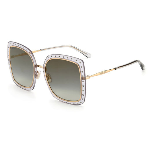 Jimmy Choo – Gold Metal Sunglasses