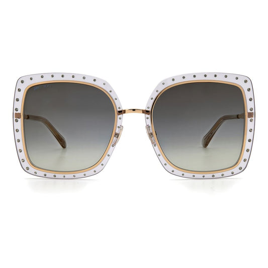 Jimmy Choo – Gold Metal Sunglasses