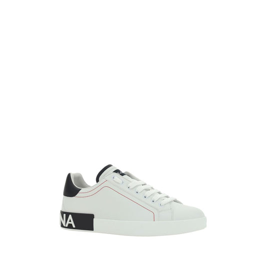Dolce & Gabbana – Logo Calfskin Sneakers