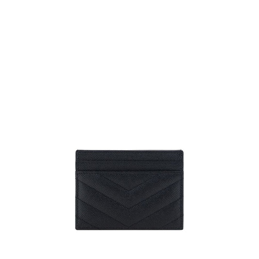 Saint Laurent – Black Leather Card Holder