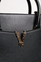 Versace – Black Crossbody Tote Bag