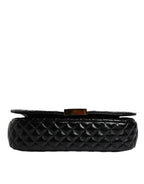 Versace – Black Calfskin Shoulder Bag