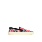 Saint Laurent – Pink Venice Cotton Slip-On Sneakers