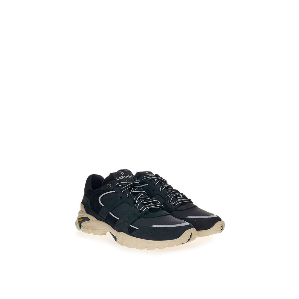 Lardini - Black Suede Leather Sneaker