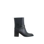 Burberry – Black Leather Ankle Boots